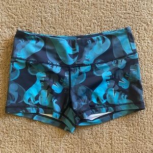 Feed me fight me dino shorts size small